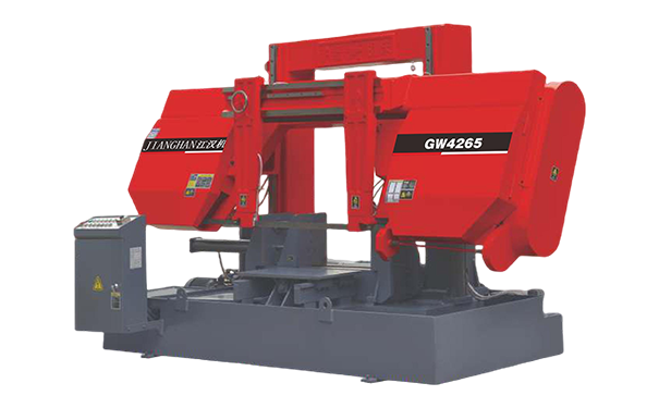 青川GW4265双柱龙门卧式带锯床