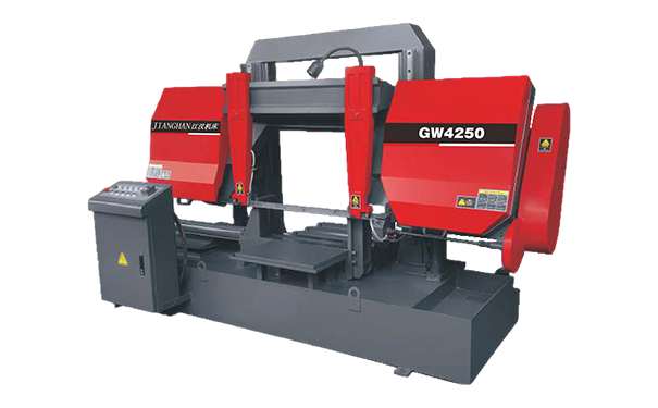 青川GW4250双柱龙门卧式带锯床