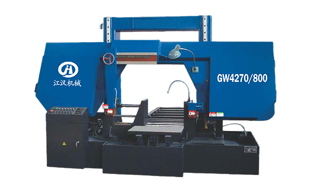 青川GW4270/800双柱龙门卧式带锯床